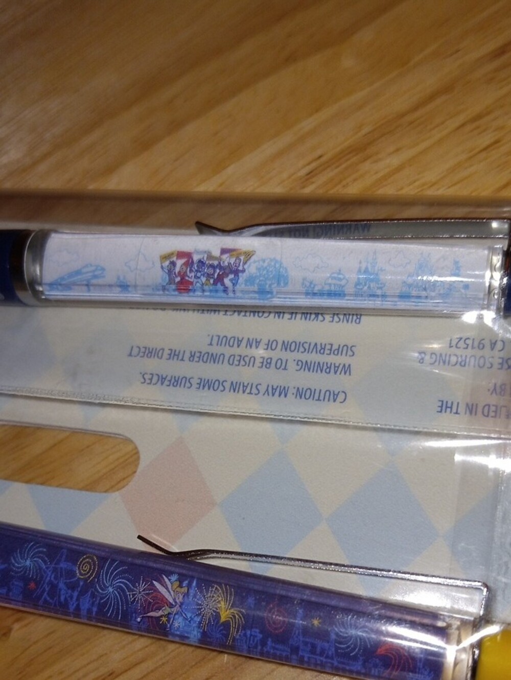 Disney Vault Collection Set of 3 Multicolor Pens (blue, yellow, orange) - Picture 6 of 7
